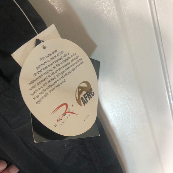 NWT Rawik Ski Wear Snow Pants Insulated Waterproof Black Size XL X-Large - Picture 3 of 7